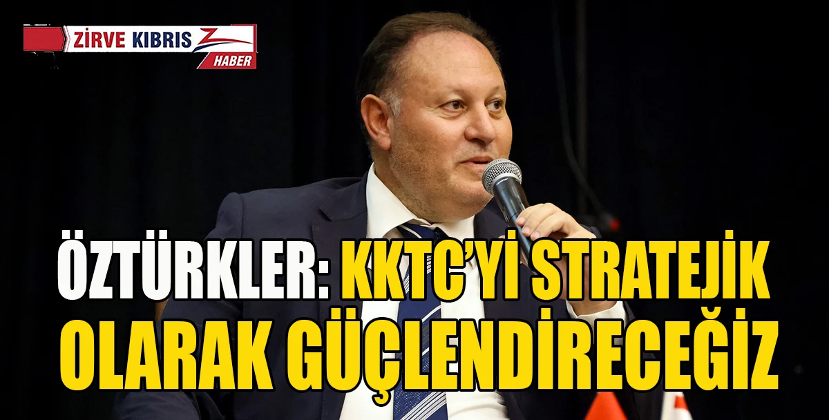 &Ouml;zt&uuml;rkler: Su, enerji ve doğalgaz stratejik g&uuml;&ccedil;t&uuml;r