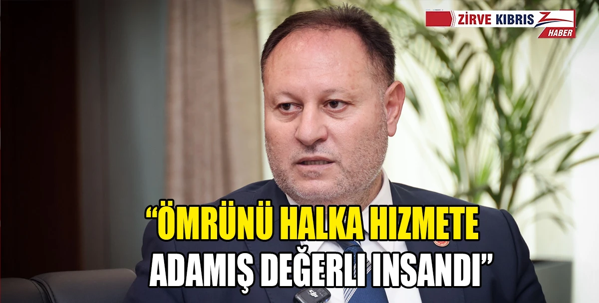  &Ouml;zt&uuml;rkler&rsquo;den Dr. Şemi Kazım i&ccedil;in taziye mesajı