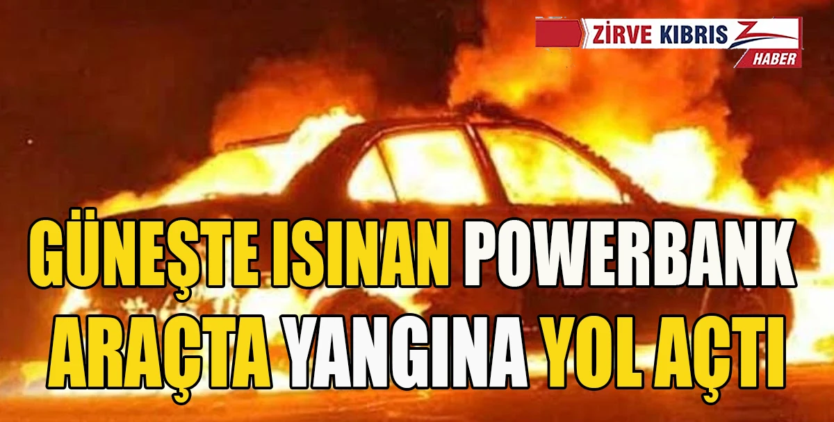 Park Halindeki Ara&ccedil;ta Yangın Paniği