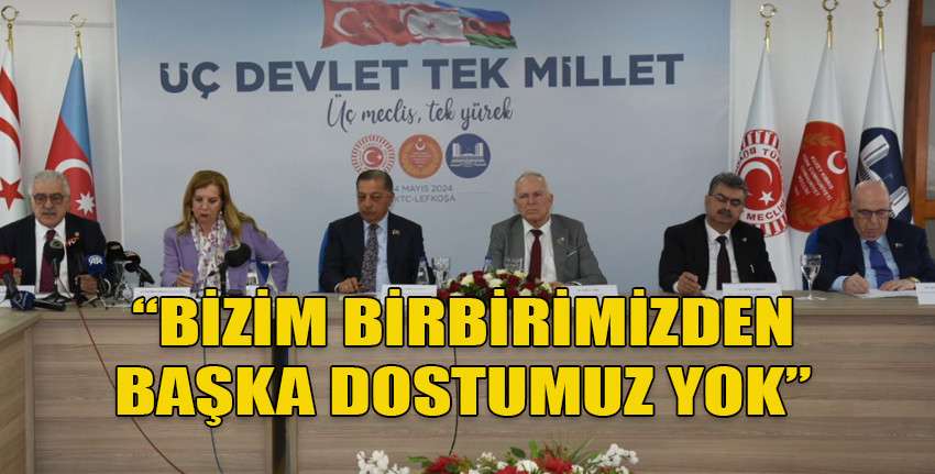 Parlamentolar arası dostluk grupları basın toplantısı düzenledi