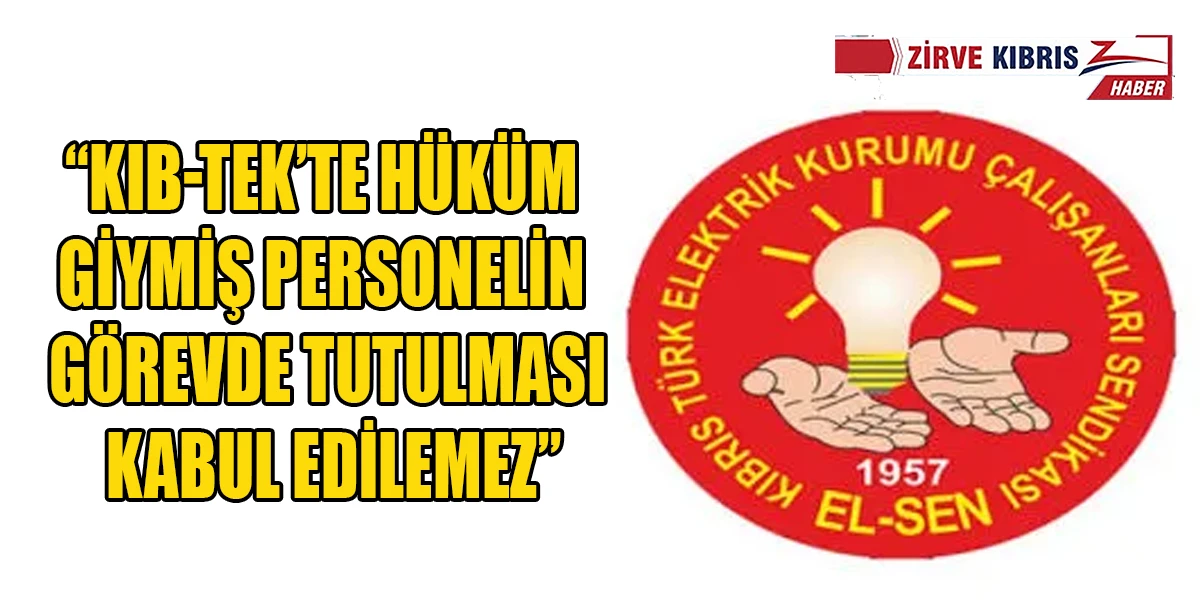 Peksever: KIB-TEK&rsquo;te kişiye g&ouml;re hukuk uygulanamaz