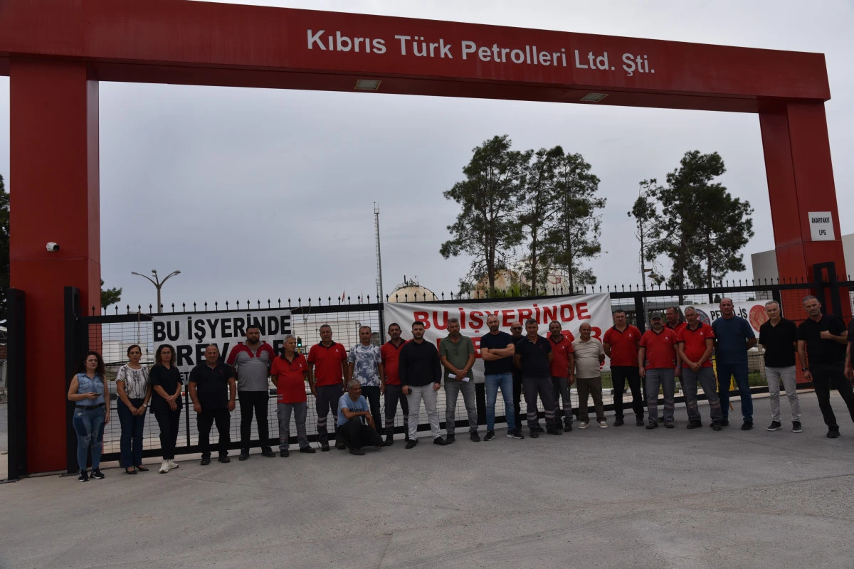  Petrol İş&ccedil;ileri Sendikası Kalecik Dolum Tesisleri&rsquo;nde s&uuml;resiz grev başlattı