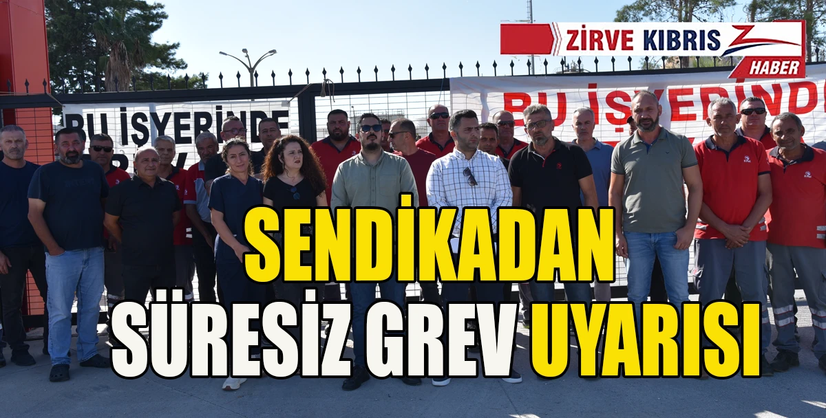 Petrol İş&ccedil;ileri Sendikası&rsquo;nın Kıbrıs T&uuml;rk Petrolleri&rsquo;ndeki uyarı grevi devam ediyor