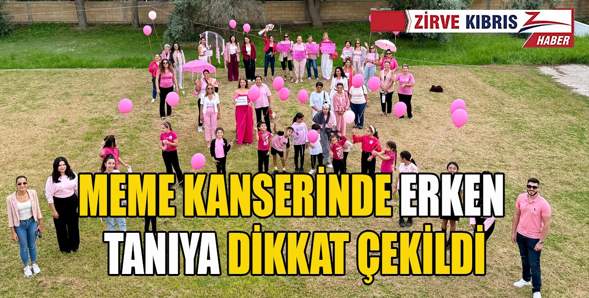 Pile T&uuml;rk İlkokulu&rsquo;nda &ldquo;Pembe G&uuml;n&rdquo; etkinliği d&uuml;zenlendi