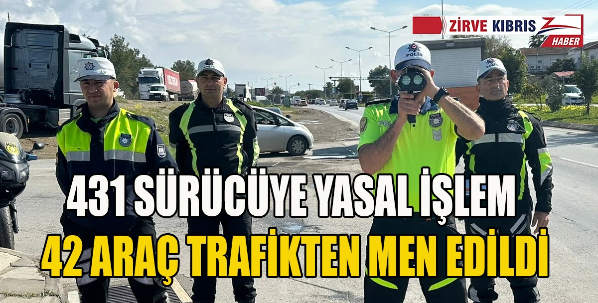 Polis Trafikte G&ouml;z A&ccedil;tırmıyor