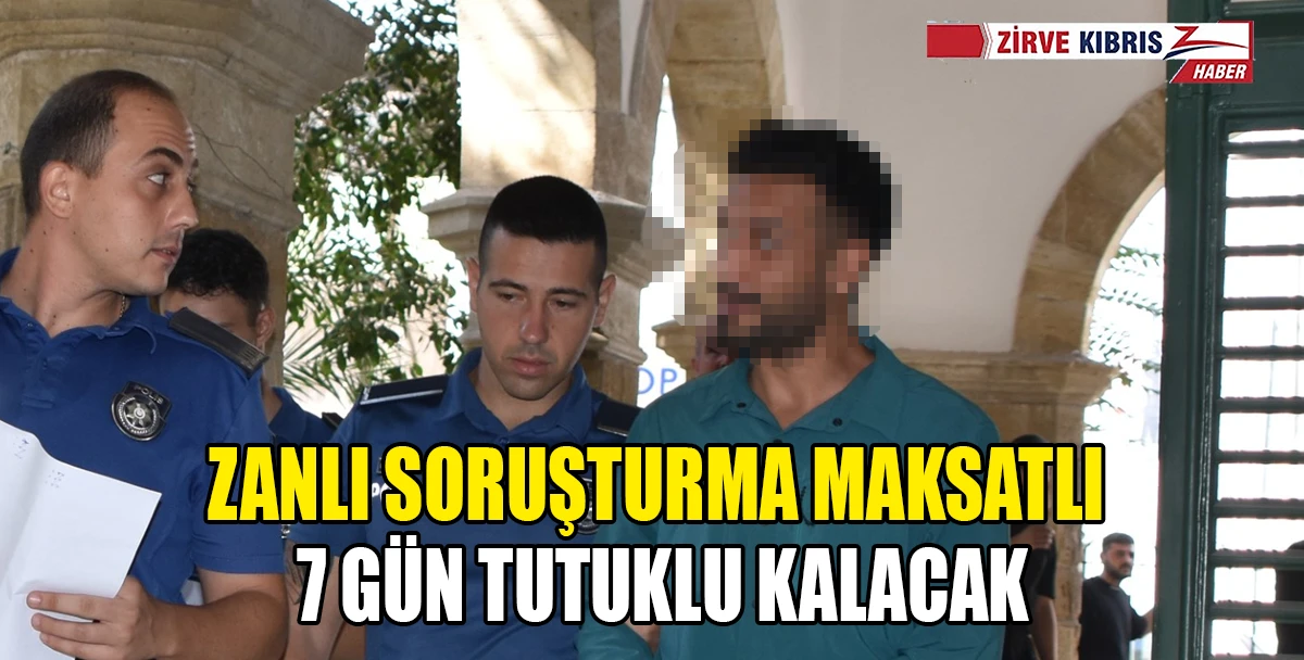 Polis, zanlının &uuml;lkeye geliş amacını araştıracak