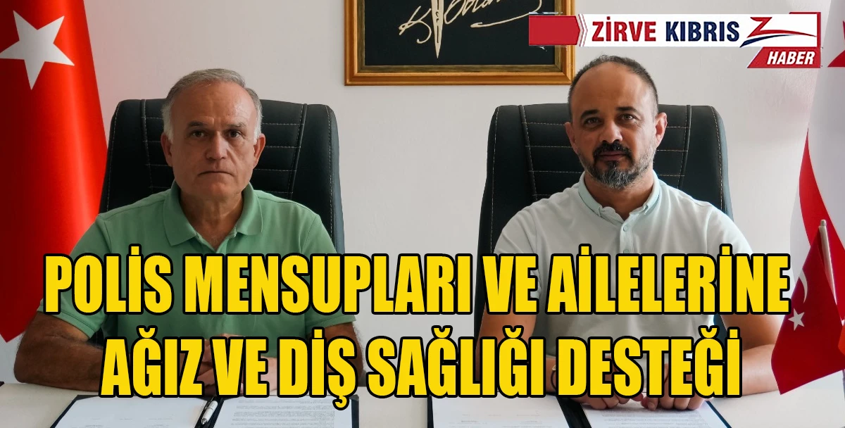 Polvak&rsquo;tan polis mensupları ve ailelerinin ağız ve diş sağlığına y&ouml;nelik yeni adım
