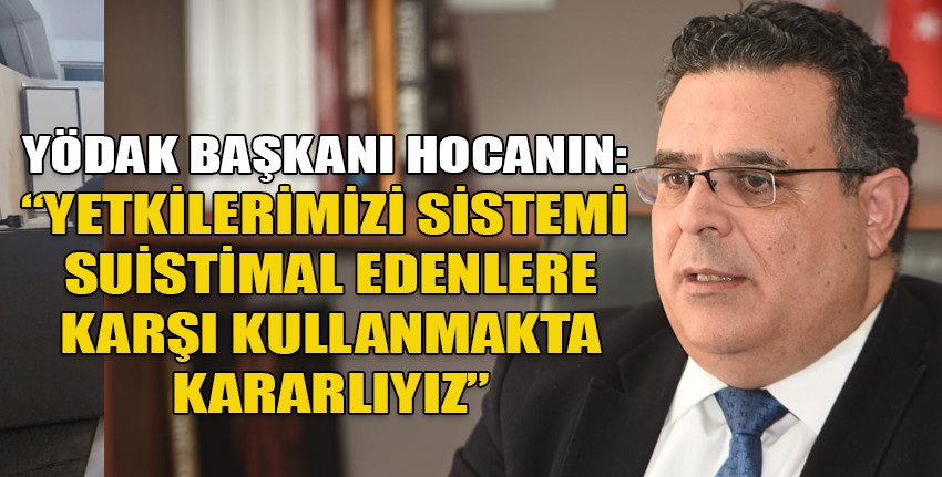 Prof. Dr. Aykut Hocanın: “Yeni kurgulanacak çalışmalar, sistemin fiili olarak denetlenebilmesi yönünde”