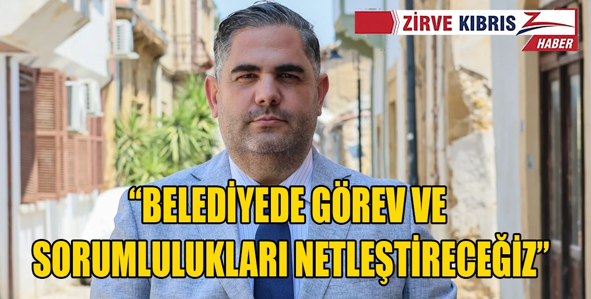 Rahvancıoğlu: Belediyede, g&ouml;rev ve sorumlulukları netleştirerek kurumsal bir hiyerarşi oluşturacağız