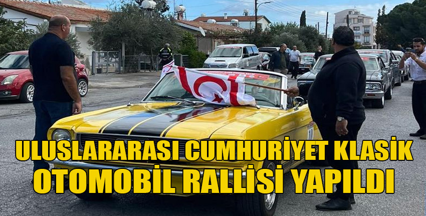 Rallinin startını Dışişleri Bakanı Ertuğruloğlu verdi