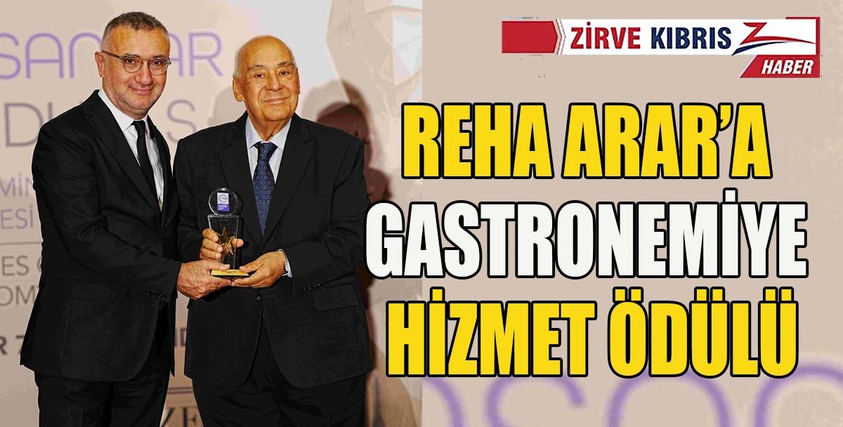 Reha Arar, Creative People Talks & Hospitality Awards 2026&rsquo;da &ouml;d&uuml;llendirildi