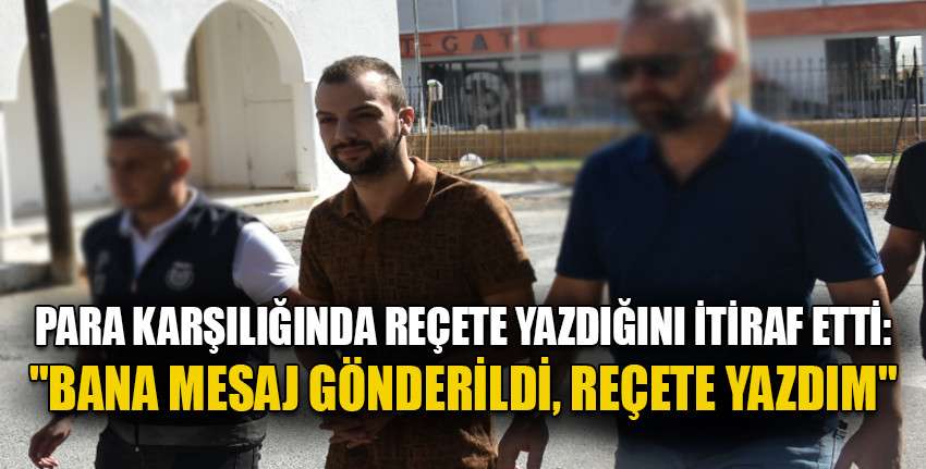 Sahte reçete soruşturmasında tutuklanan doktor mahkemeye çıkarıldı: 42 eczaneyle çalıştığı tespit edildi