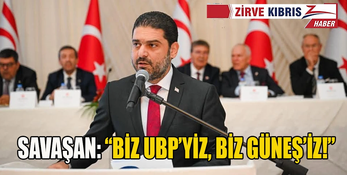 Savaşan&rsquo;dan UBP&rsquo;nin 51. kuruluş yıl d&ouml;n&uuml;m&uuml; mesajı