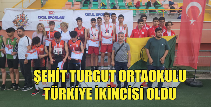 Şehit Turgut Ortaokulu, Türkiye’deki başarılarına bir yenisini daha ekledi