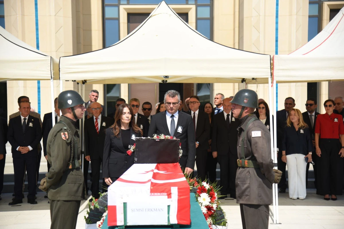 Şemsi Kazım Erkman i&ccedil;in Cumhuriyet Meclisi&rsquo;nde t&ouml;ren d&uuml;zenlendi