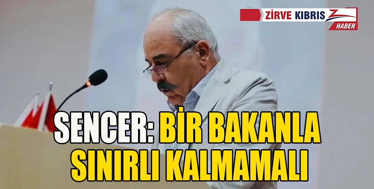 Sencer: Yetkililer g&ouml;revden uzaklaştırılmalı