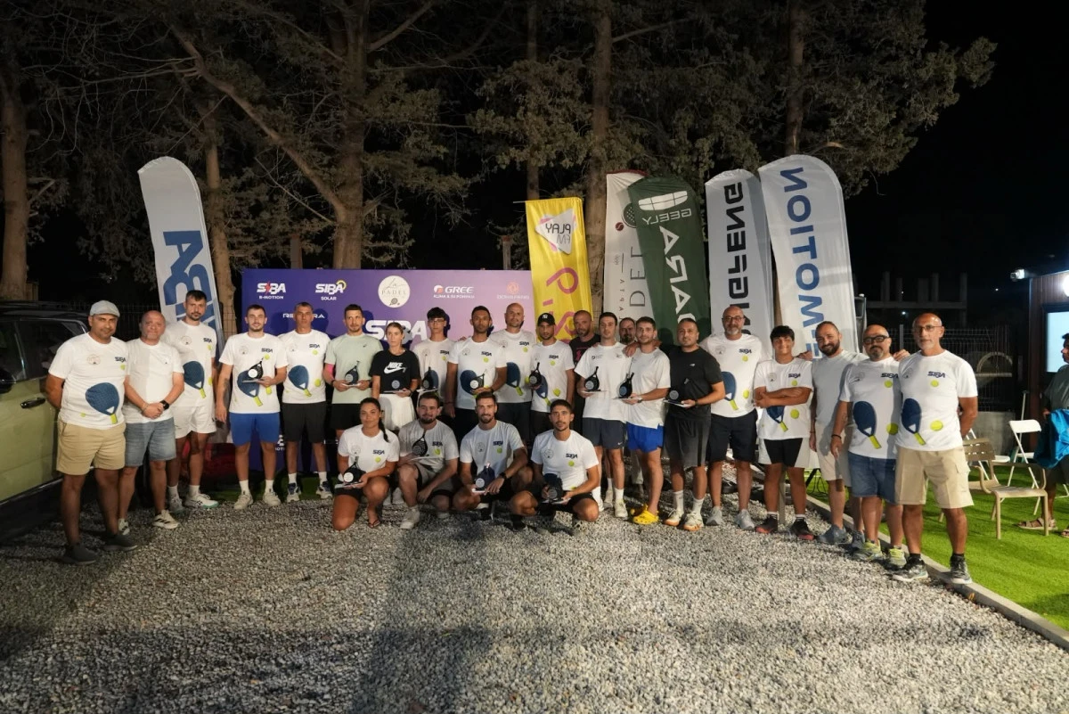 SIBA Padel Cup&rsquo;ta Şampiyonlar Belli Oldu