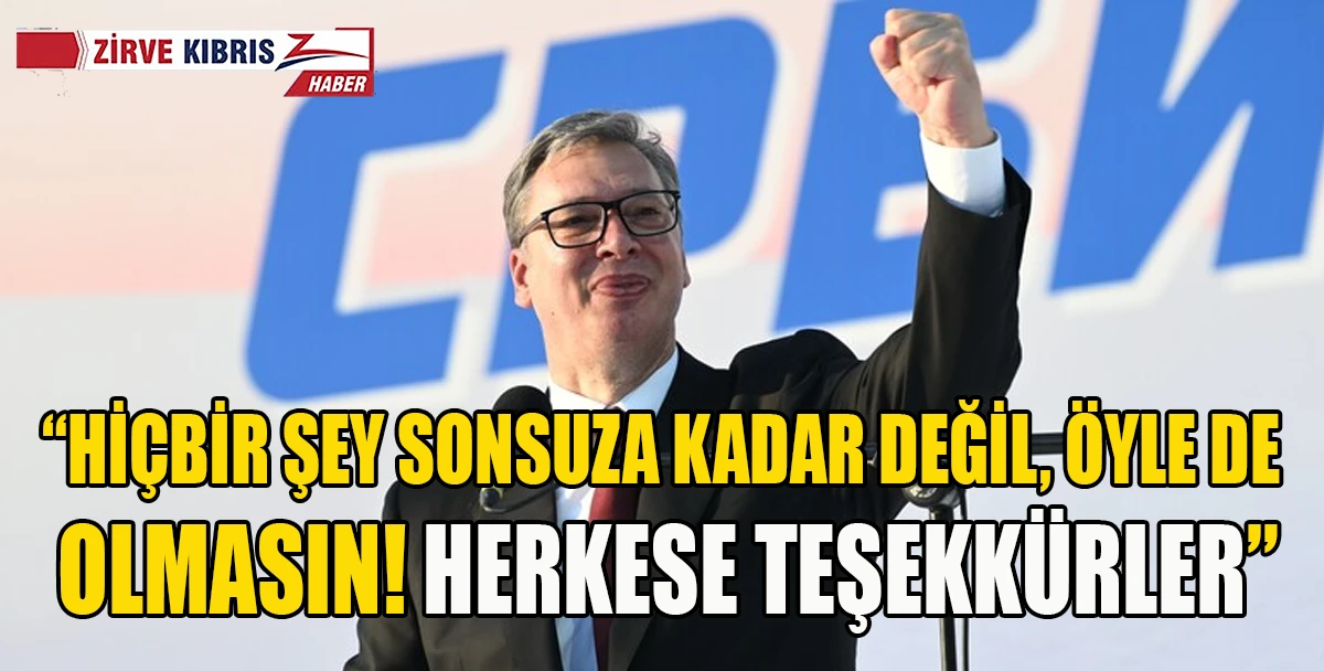 Sırbistan Cumhurbaşkanı Vucic, birka&ccedil; hafta i&ccedil;erisinde g&ouml;revinden istifa edeceğini duyurdu
