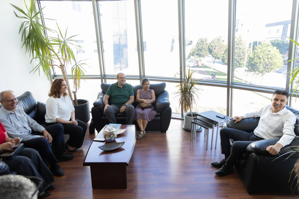 Soyalp, G&ouml;nyeli-Alayk&ouml;y Belediyesi&rsquo;ni ziyaret etti