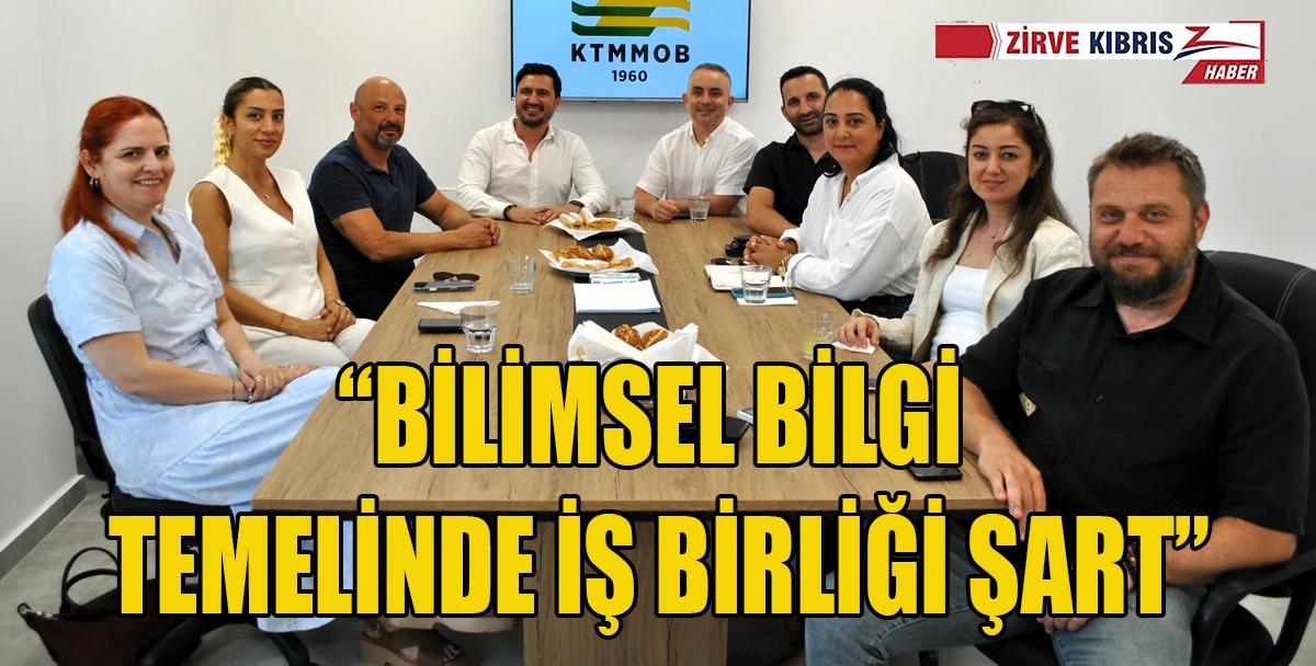 Tabipler Birliği, M&uuml;hendis ve Mimar Odaları Birliği&rsquo;ni ziyaret etti