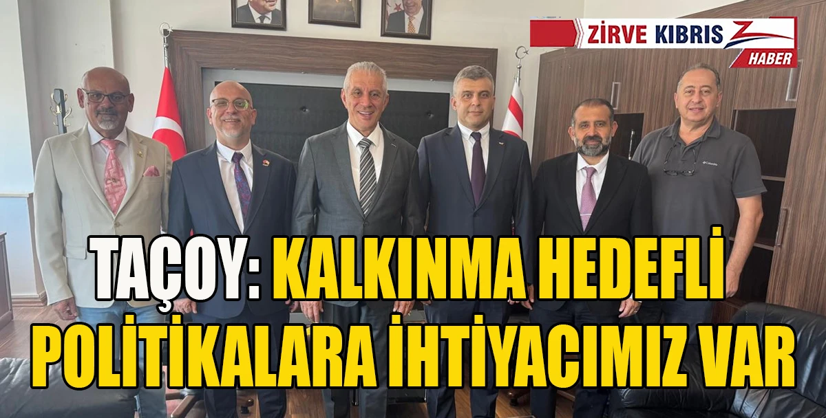 Ta&ccedil;oy, İş İnsanları Derneği ile g&ouml;r&uuml;şt&uuml;