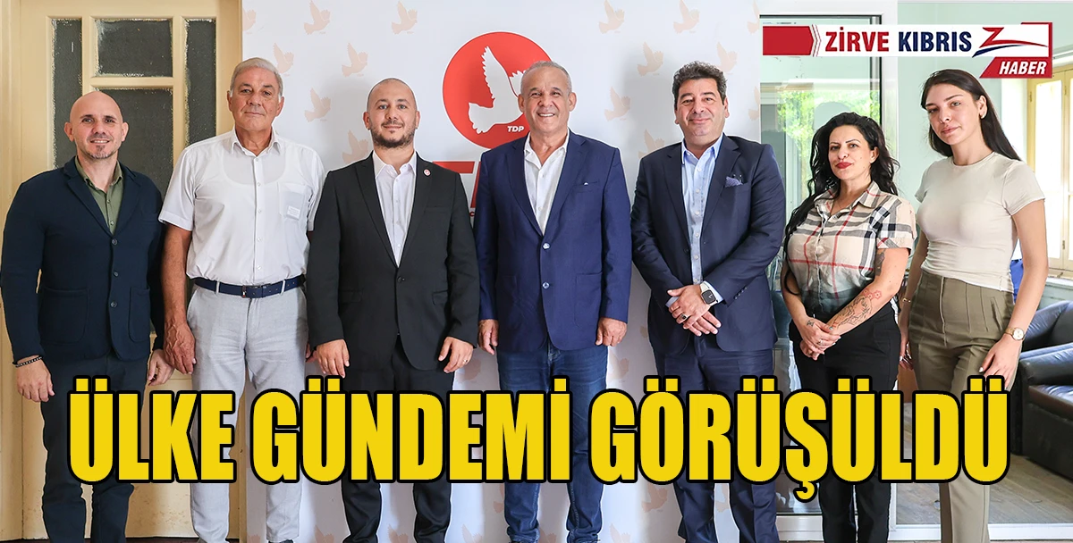 TAM Parti&rsquo;den TDP&rsquo;ye nezaket ziyareti