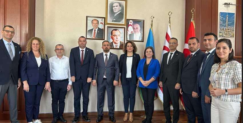 Tarım ve Doğal Kaynaklar Bakanı Çavuş, KKTC Bakü Temsilciliği’ni ziyaret etti