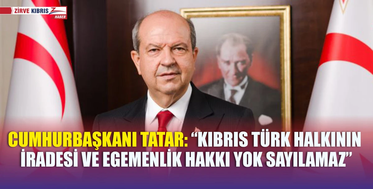 Tatar, AB Komisyonunun Kıbrıs Özel Temsilcisi atamasına ilişkin değerlendirmede bulundu