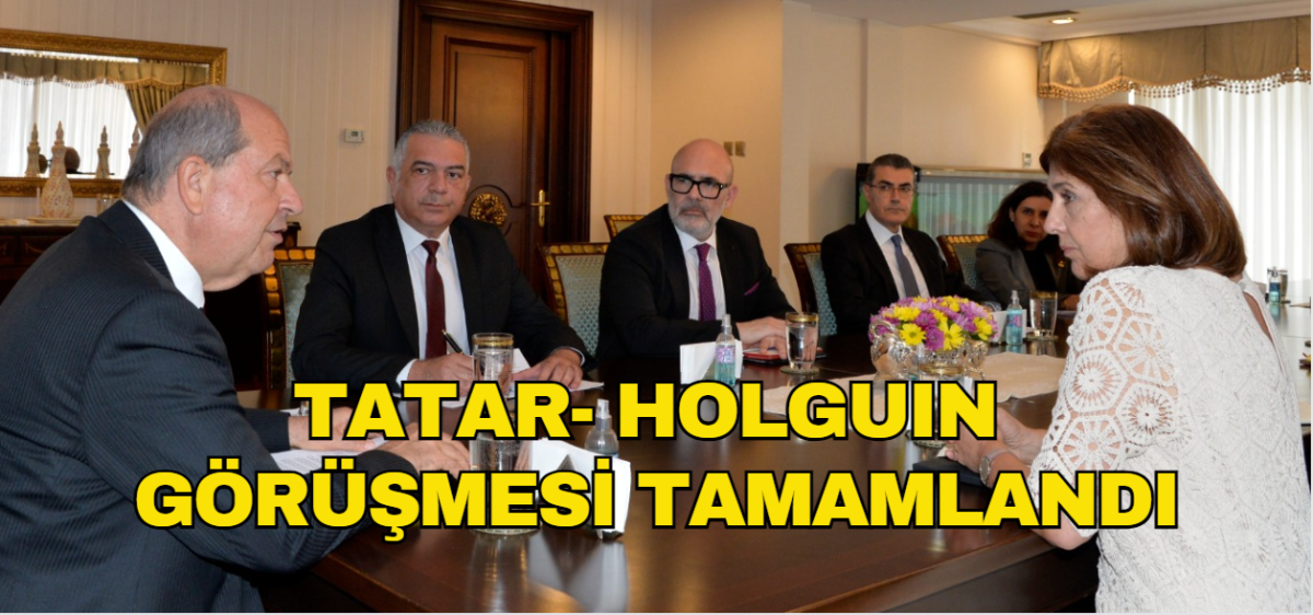 Tatar- Holguin görüşmesi tamamlandı