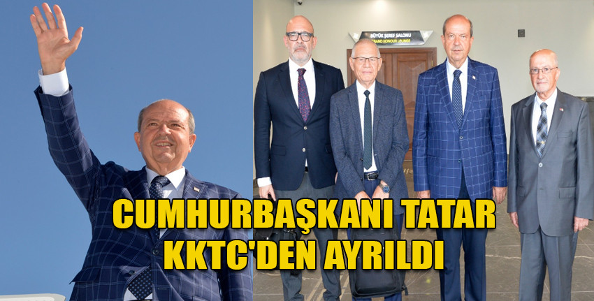 Tatar, New York yolcuğu öncesinde vurguladı: KKTC'nin otoritesine saygı gösterilmediği bir düzende Kıbrıs meselesine çözüm bulmak mümkün değildir