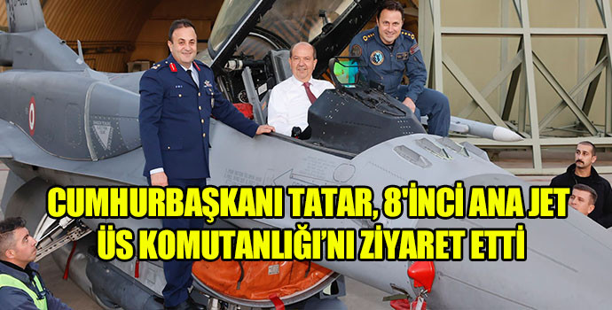 Tatar,Diyarbakır 8’inci Ana Jet Üs Komutanlığını ziyaret etti