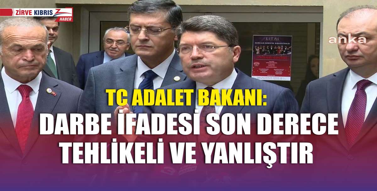 TC Adalet Bakanı Tunç'tan İstanbul Cumhuriyet Başsavcılığınca yürütülen soruşturmalara ilişkin açıklama...