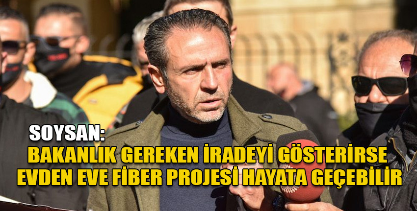 Tel-Sen Başkanı Soysan, "Telekomünikasyon Dairesi’nin fiber altyapısının peşkeşi için yol arandığını" iddia etti