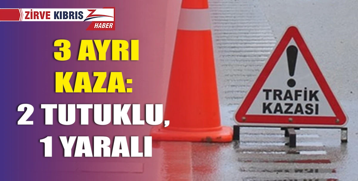 Tirmen-Gönendere ana yolu, Gönyeli ve Girne’de trafik kazası