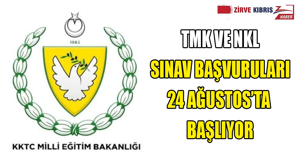 TMK ve NKL sınavlarında tarihler belli oldu