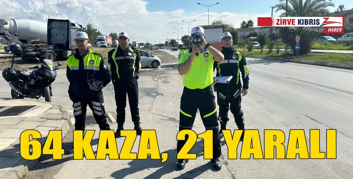 Trafikte haftalık bilan&ccedil;o