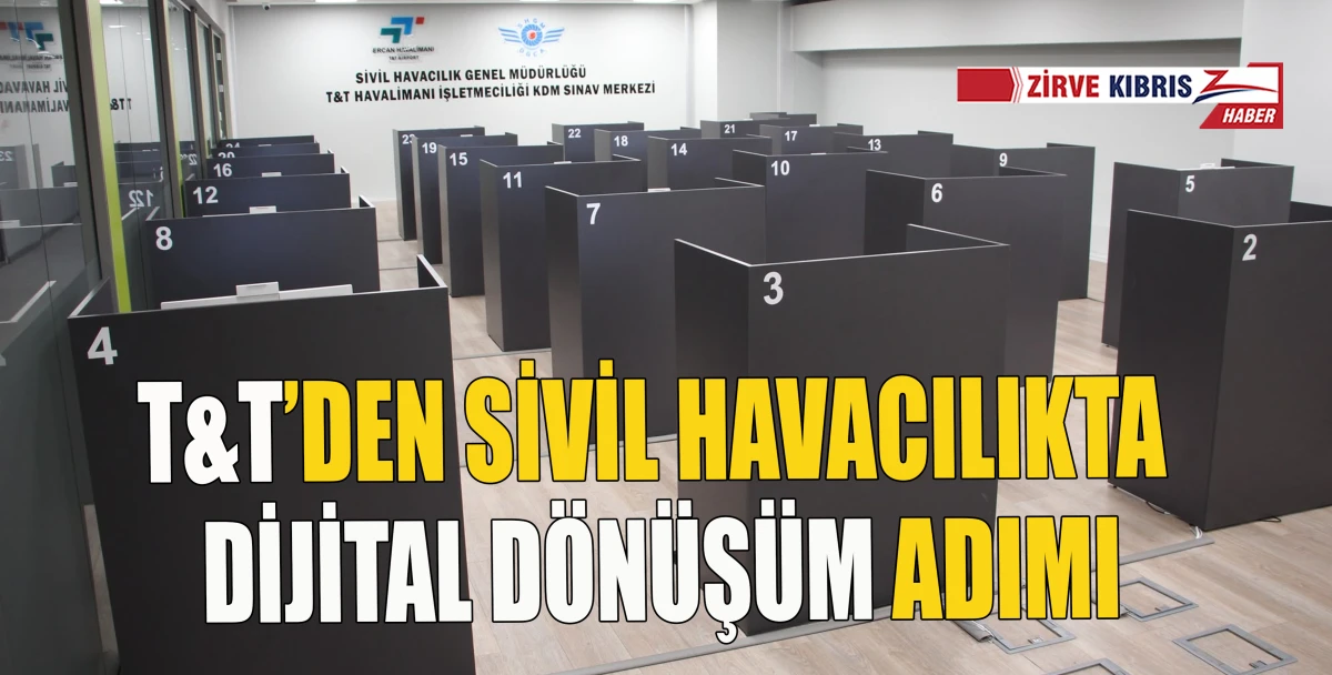 T&T Havalimanı İşletmeciliği, KDM Yetkisiyle KKTC'de Bir İlke İmza Attı