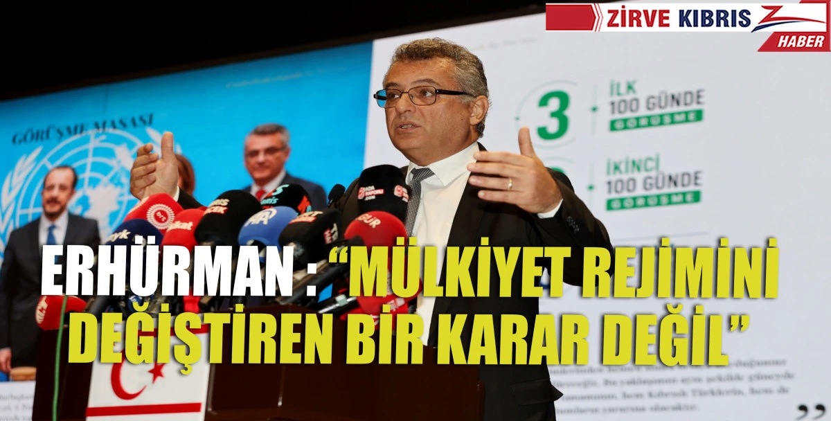 Tufan Erh&uuml;rman, Avrupa Konseyi'nin TMK kararını  değerlendirdi