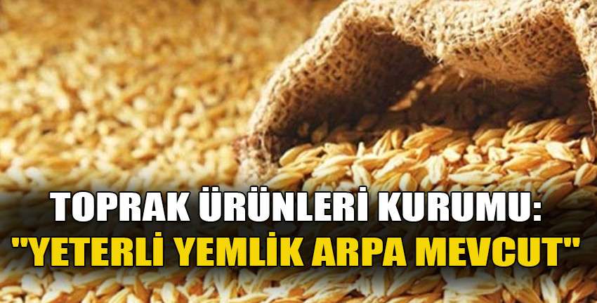 TÜK’ten arpa açıklaması