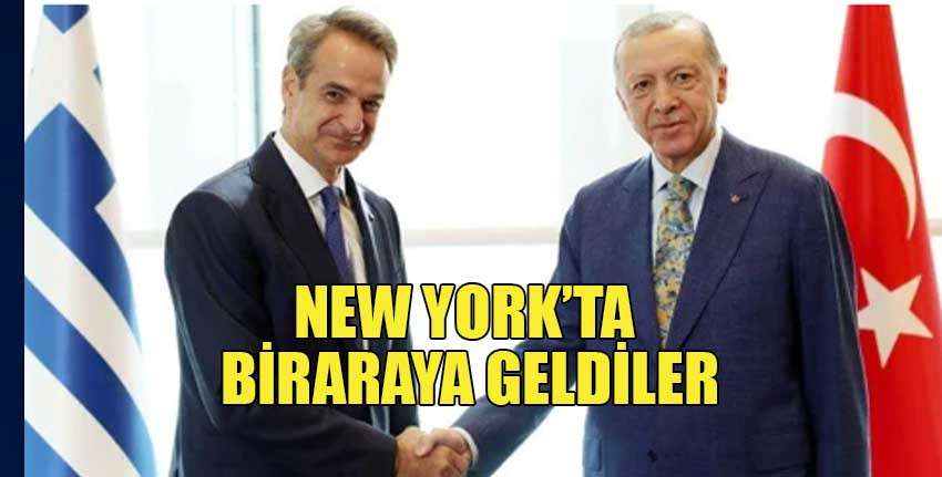 Türkiye Cumhurbaşkanı Erdoğan Miçotakis ile görüştü