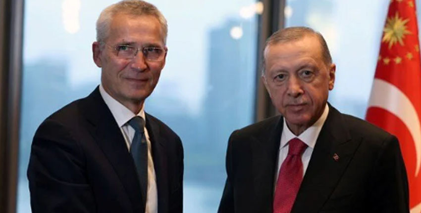 Türkiye Cumhurbaşkanı Erdoğan, NATO Genel Sekreteri Stoltenberg ile görüştü
