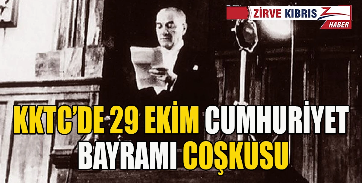T&uuml;rkiye Cumhuriyeti&rsquo;nin 103&rsquo;&uuml;nc&uuml; kuruluş yıl d&ouml;n&uuml;m&uuml; KKTC&rsquo;de de kutlanıyor