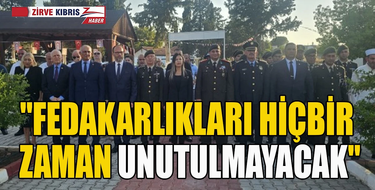 Tuzla şehitleri anıldı