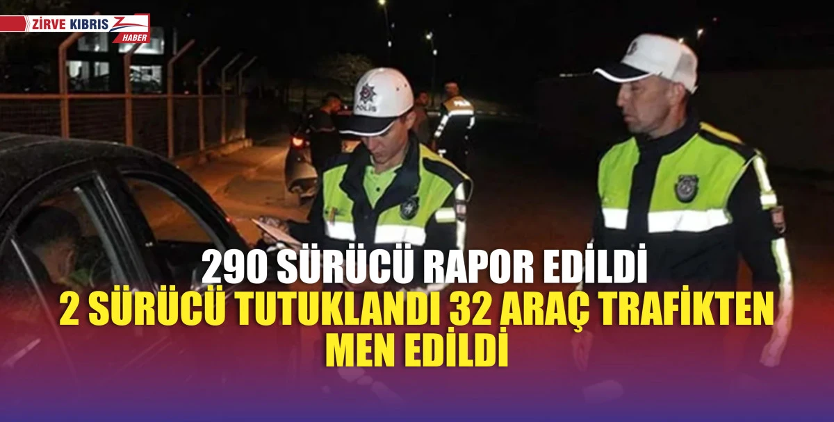 Ülke genelinde gerçekleşen trafik denetimleri devam ediyor..