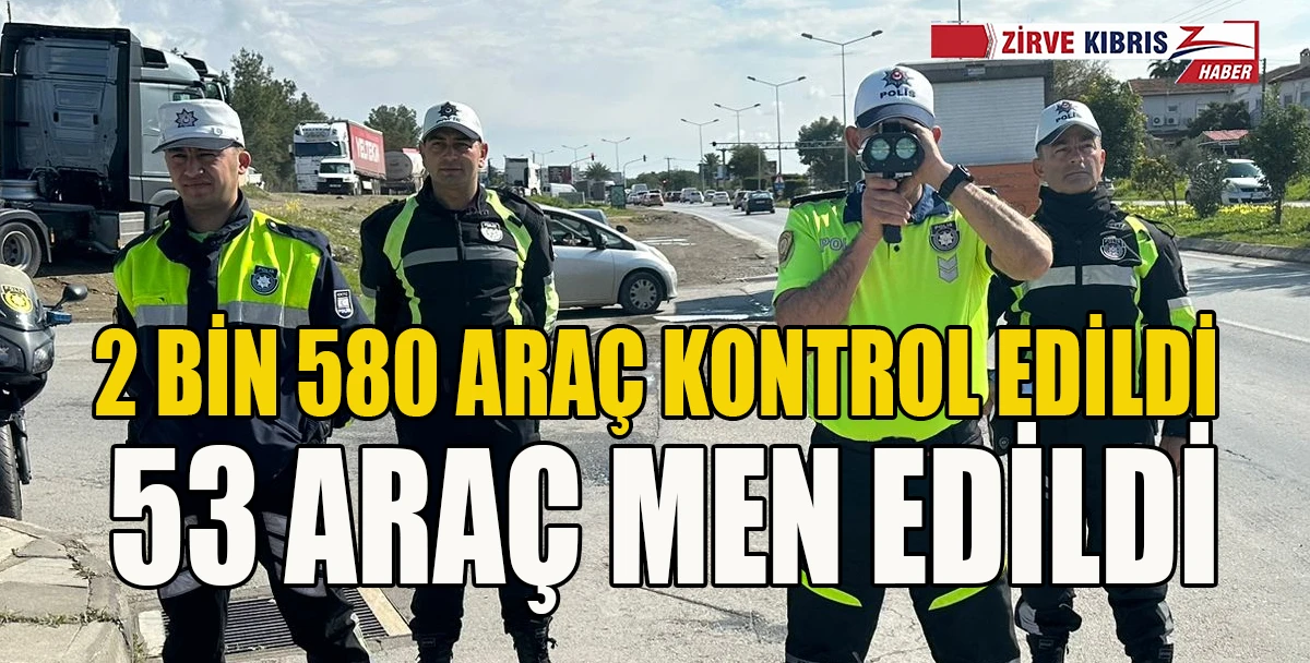 &Uuml;lke Genelinde Trafik Denetimi