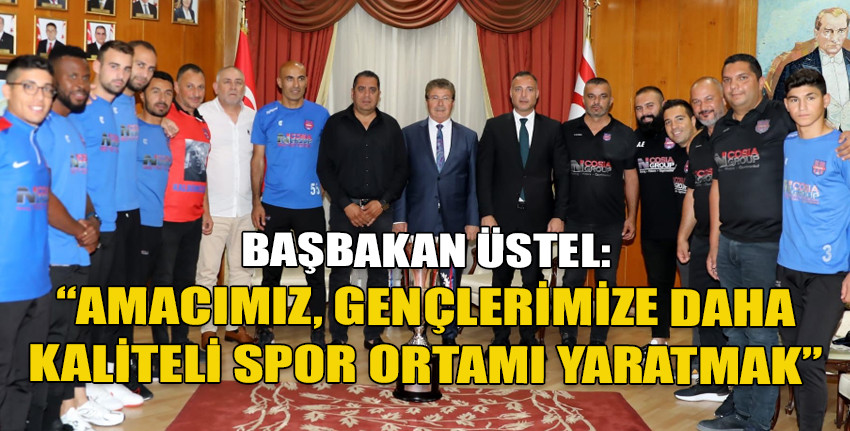 Ünal Üstel, Göçmenköy Spor Kulübü'nü kabul etti