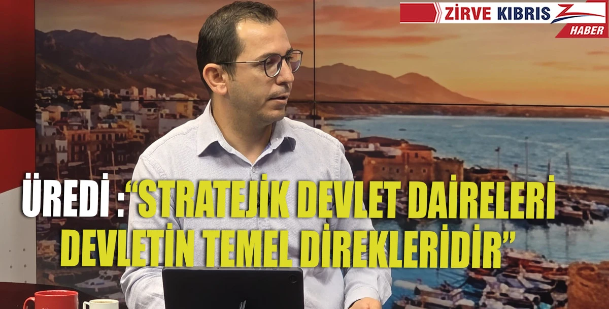&Uuml;redi:"Telekom&uuml;nikasyon dairesi &uuml;lkenin sinir sistemidir"