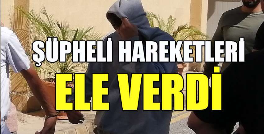 Üzerinde uyuşturucu ile yakalandı