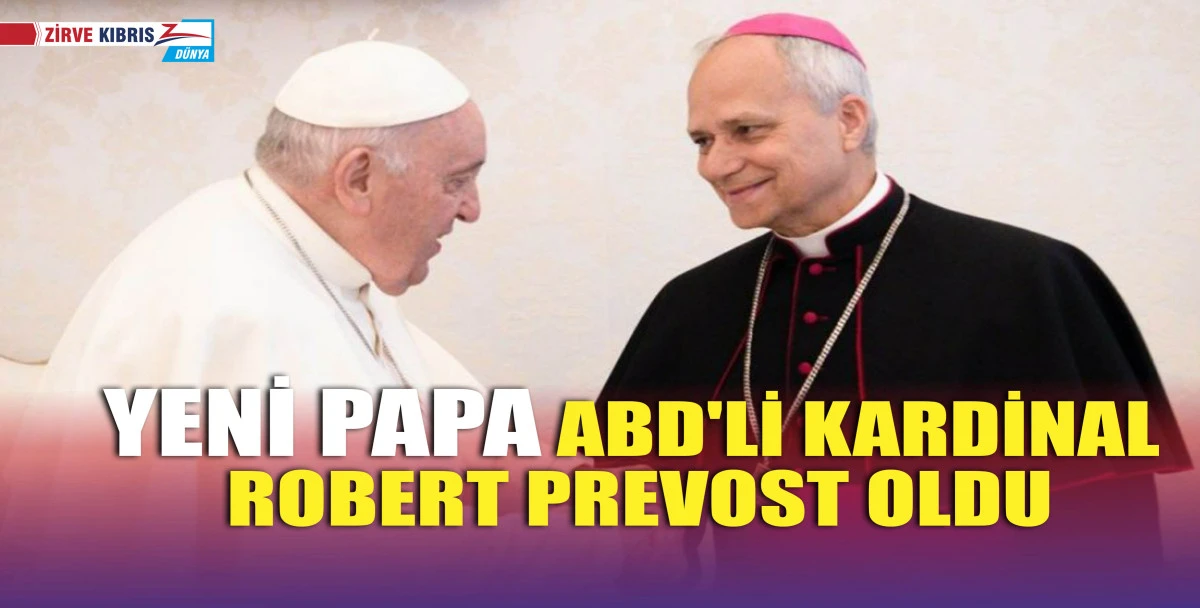 Vatikan’daki Sistine Şapeli'nin bacasından beyaz duman görüldü