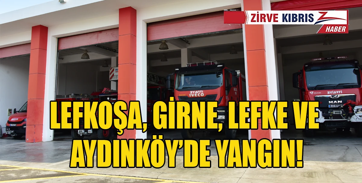 Yangınlar zarara neden oldu
